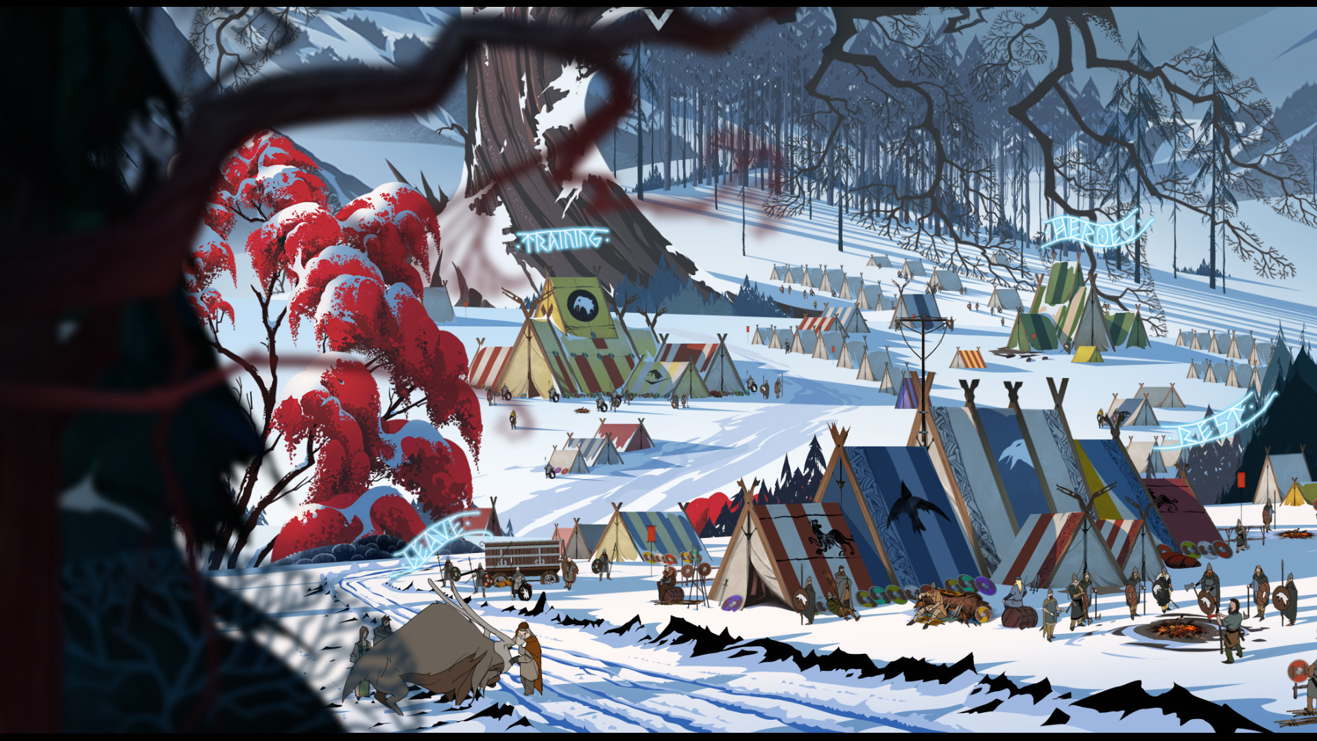 Banner Saga 2 screenshot