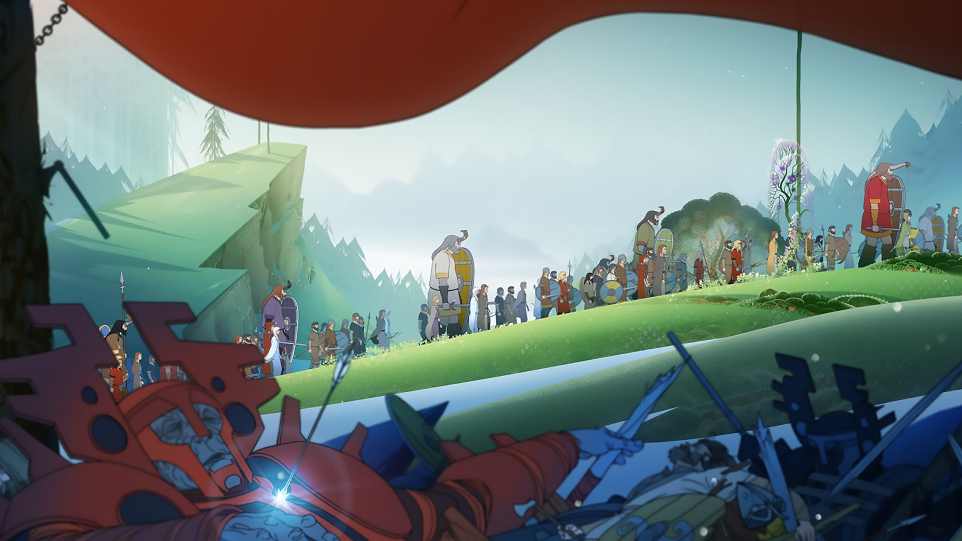 Banner Saga 2 promo wallpaper