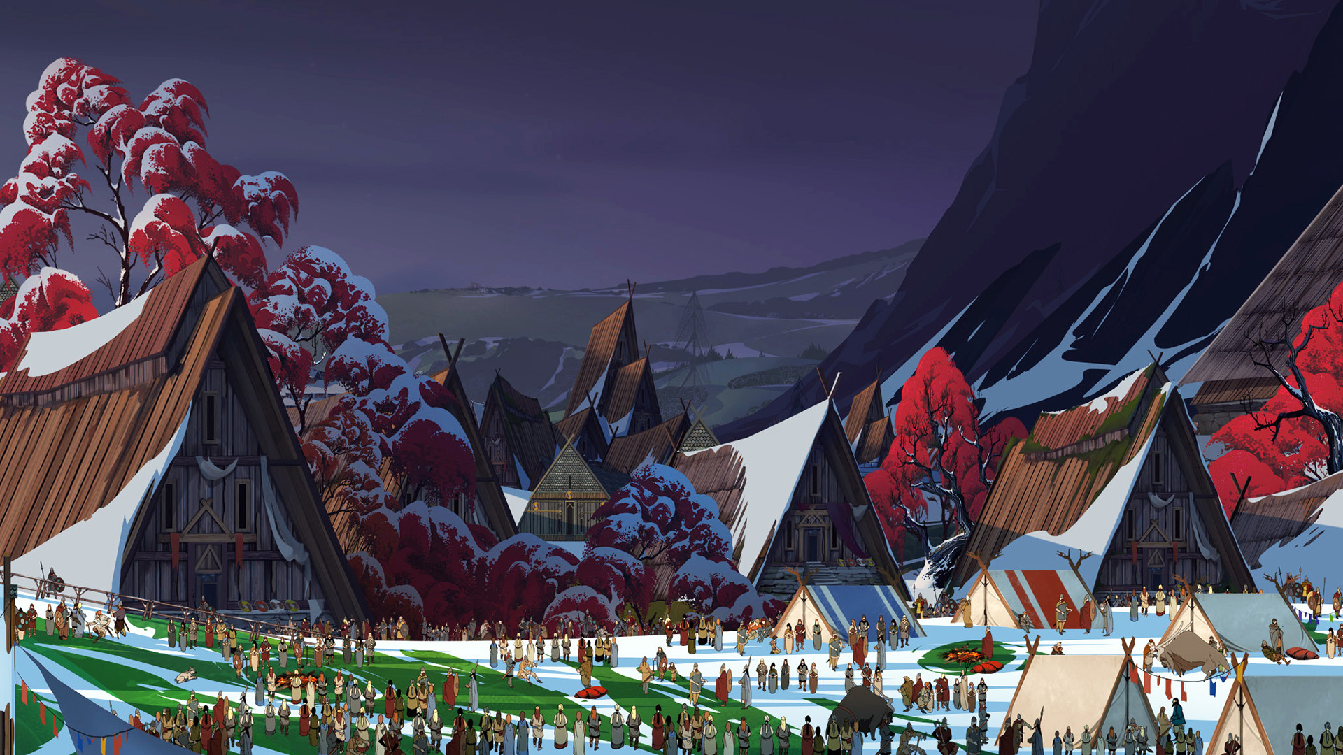 Banner Saga 3 landscape wallpaper