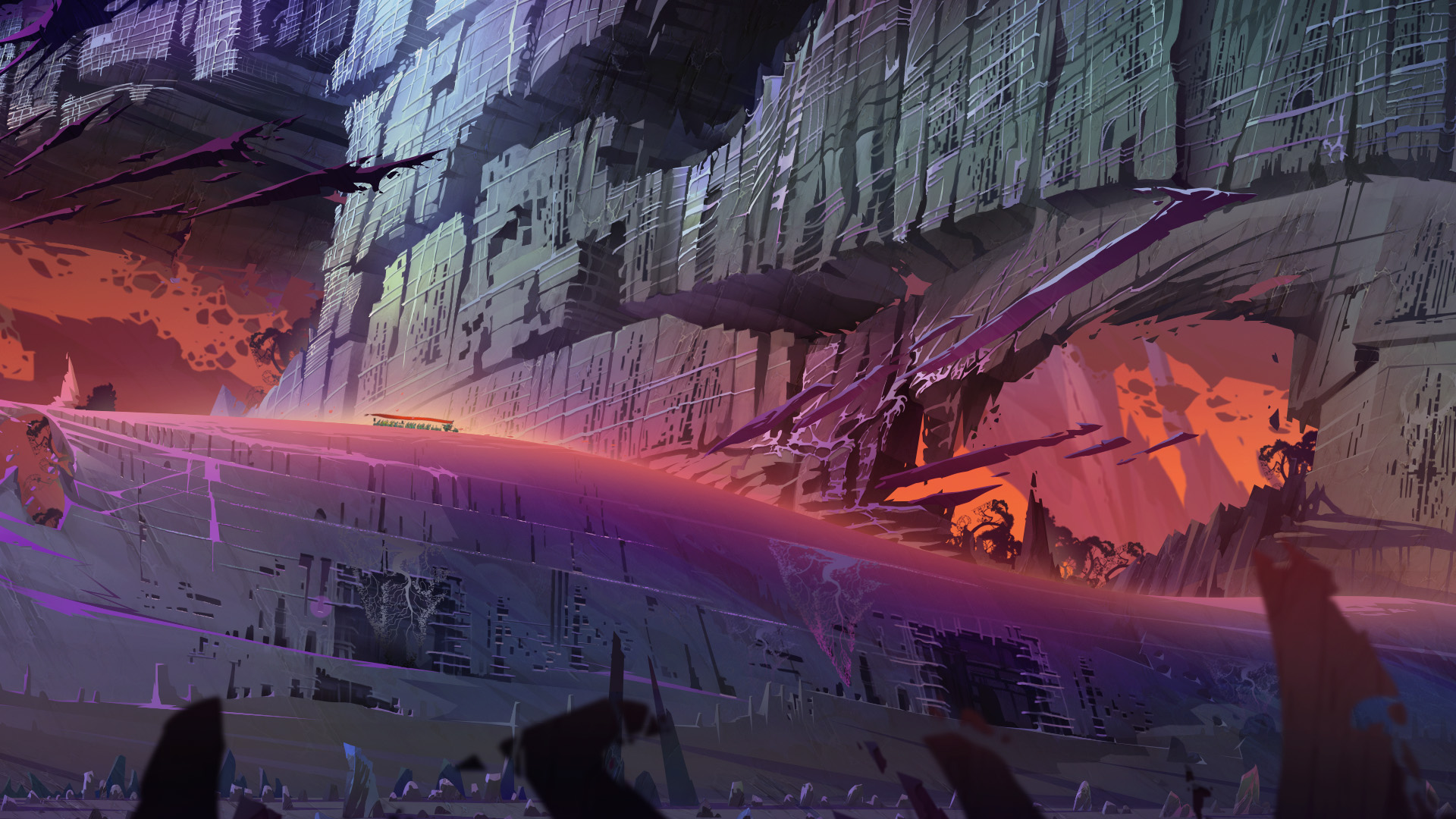 Banner Saga 3 underground wallpaper
